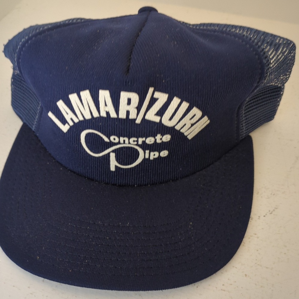 Lamar/Zurn Concrete Pipe Trucker Hat